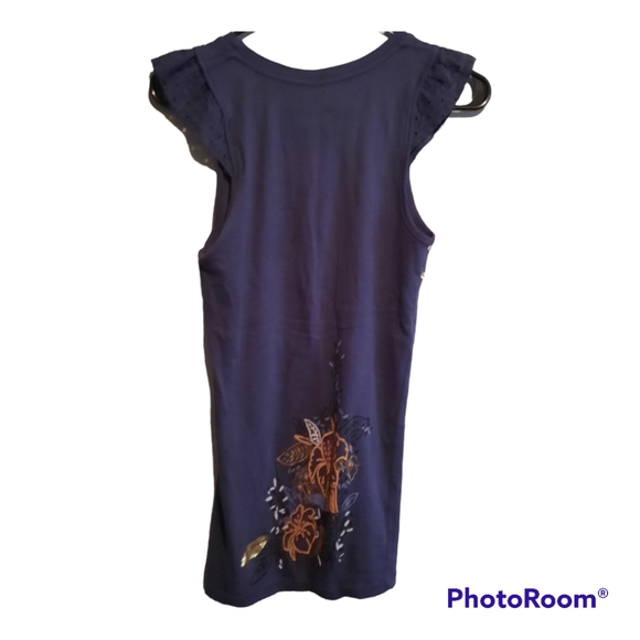 NWT Nordstorm fitted t-shirt flutter sleeve - Picture 3 of 7